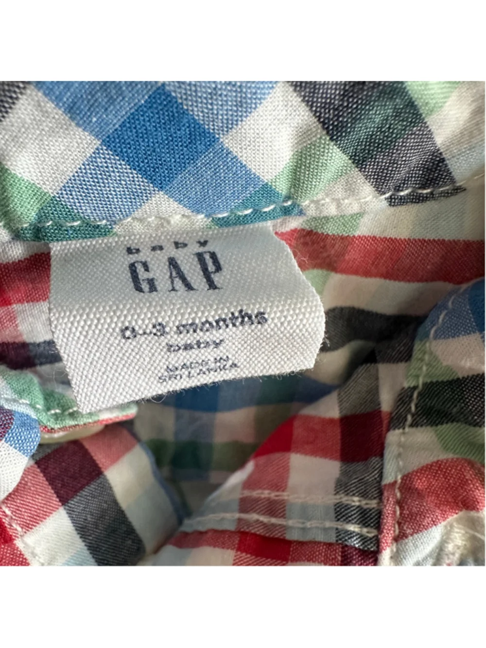 Baby Boy Clothing Bundle 0 3M Carter’s Gap Plaid Vest 7 Piece Lot